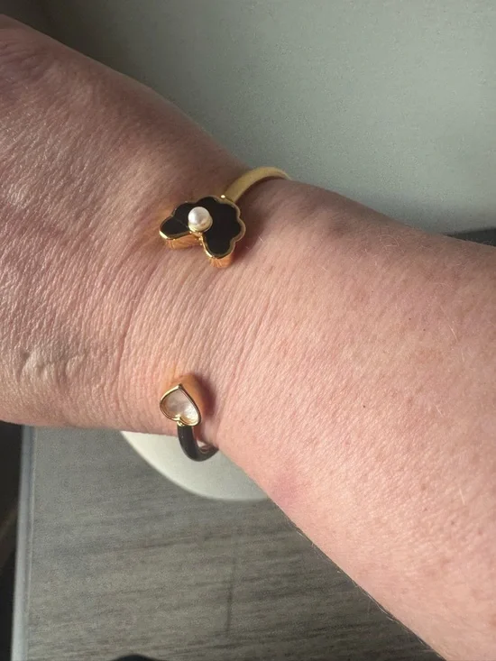 Kendra Scott 'Love' Pendant Necklace in Pink and Gold - Picture 5 of 5